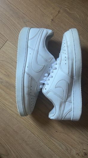 Nike Court Vision Low Triple White US 7 UK 6 EU 40
