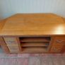 Solid Oak TV Unit Image 2