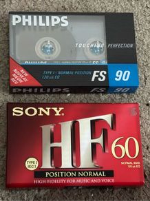 Sony and Phillips new cassettes