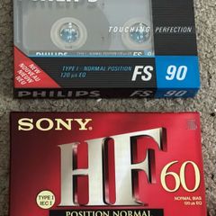 Sony and Phillips new cassettes