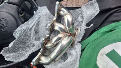 Toyota starlet 4efte stainless manifold glanza gt turbo