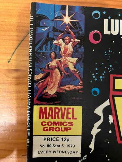 Comic: 'Star Wars Weekly' no. 80 / 1979