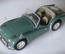 Diecast Model Triumph TR3A - Collectable Vanguards 1:43