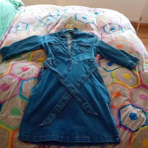 ladies dress.  Phase Eight. Size 10. Denim