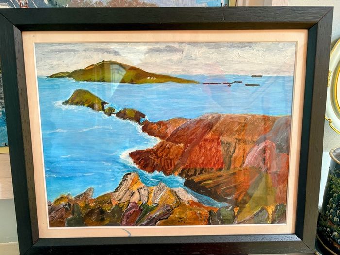 Seascape painting