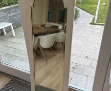 Vintage Arched Wall Mirror James Parkinson Liverpool