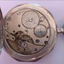 antique silver pocket watch Image 5