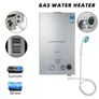 6L Gas Water Heater LPG Portable Instant Water Heater Propane Gas LPG Wall-Mounted Tankless Water Heater Digital Display Image 3