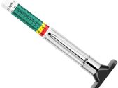 Tyre Tread Depth Gauge UK, 6-Sided Smart Color Coded Tyre Depth Gauge UK, Tyre Depth Measurement Tool in 25MM/32nds
