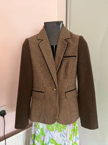 vintage tweed blazer