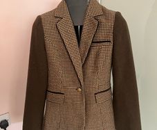 vintage tweed blazer