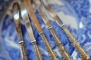 Antique Sterling Silver Butter Knives
