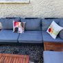 Modular outdoor sofa and coffee table Image 7