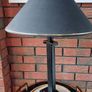 Al Frank Black Wrought Iron Table Lamp Image 4