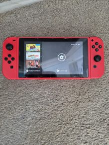Nintendo switch limited version (Mario ) bundle