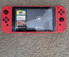 Nintendo switch limited version (Mario ) bundle