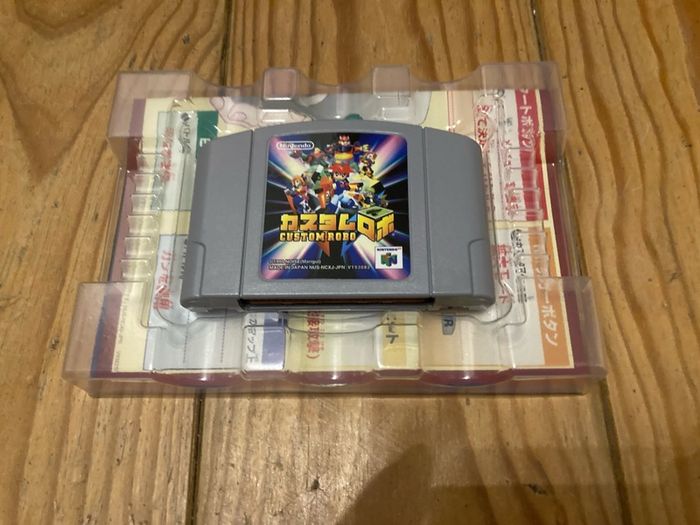 Custom robo Japanese Nintendo 64