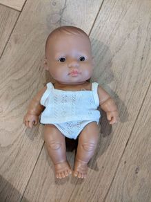 Miniland hispanic baby boy doll