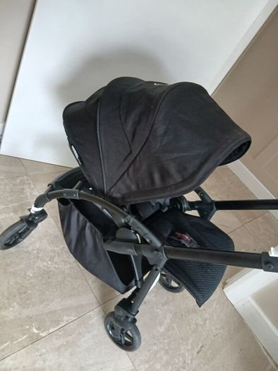 bugaboo bee 6 with new born bassinet cocoon and footmuff