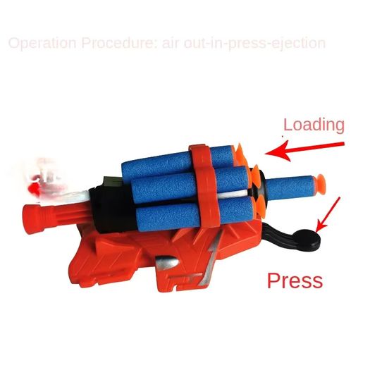 Spiderman Wrist Nerf Bullet Soft Bullets Launcher Spray Wrist With Gloves Launching Soft Bomb Toy Gun Outdoor Games Toys