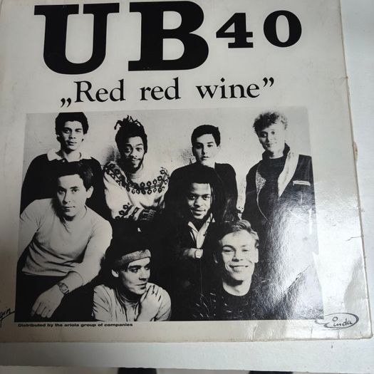 UB40, Red Red Wine 12" European copy, Virgin labels, Reggae