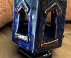 Vintage Handmade Ceramic Candle Holder