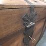 Antique Oak Dome-Top Trunk Image 3