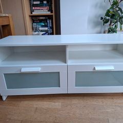 IKEA White Brimnes TV table