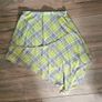 Diesel Yellow Tartan Asymmetrical Skirt Image 2