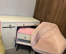 Kids Table with Chair and Bedside Table