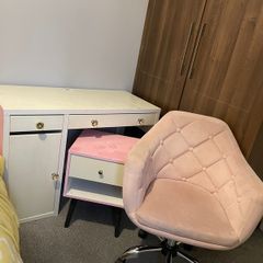 Kids Table with Chair and Bedside Table
