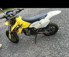 drz 400 e breaking