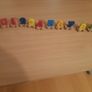 Wooden train display Image 5