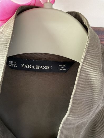 jacket Zara size medium khaki utility style jacket