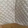 Ladies Cream Classic Diamond quilted pattern Image 7