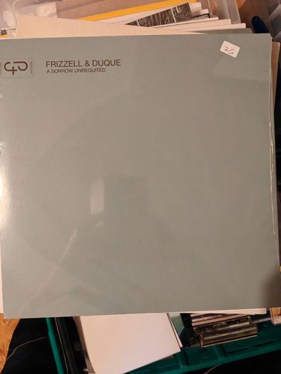 Frizzell and Duque  - A Sorrow Unrequited Vinyl Lp Ambient Mediation