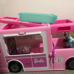 Gabby doll house ,Barbie camper van, foldable small dollhouse