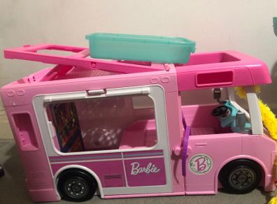 Gabby doll house ,Barbie camper van, foldable small dollhouse