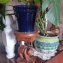 hardwood thai cat plant stand Image 3