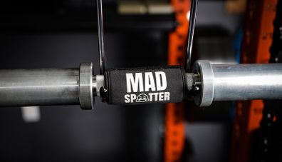 Mad spotter Olympic dumbbell hooks