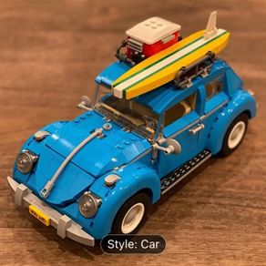 Beetle car building set free postage