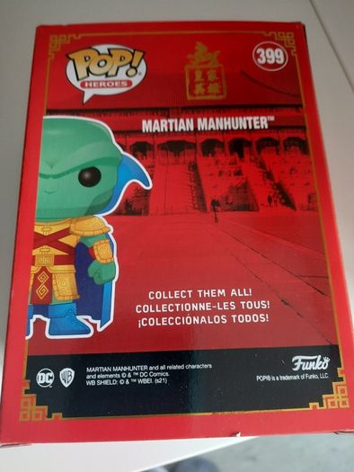 Brand New Funk Pop Dc Comics Martian Manhunter