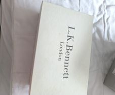 L. K. Bennett Black Strappy Shoes