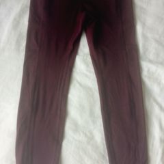 X by Gottex burgundy leggings size S
