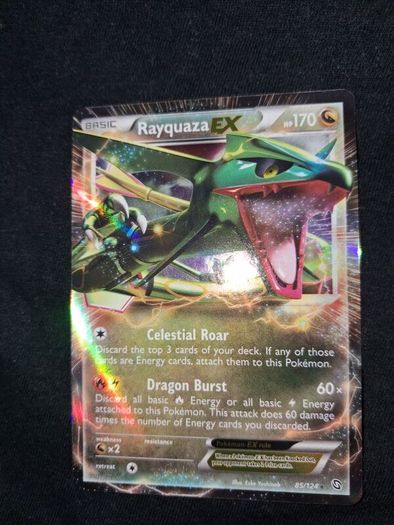 pokemon card : Rayquaza ex