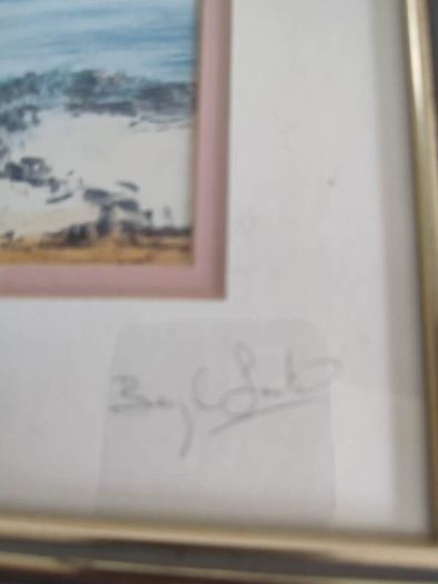 Set Of 4 Framed And Signed Photo Prints By Baryl Suitor Irish Artist.