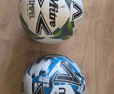 2x Mitre Training Footballs