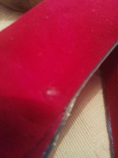 Red Suede Shoes