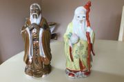 China  - Chinese/ Japanese Figurines X 2