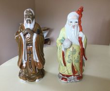 China  - Chinese/ Japanese Figurines X 2